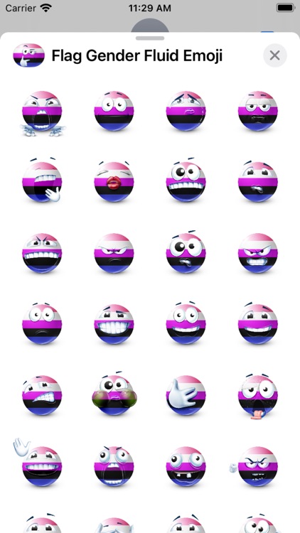 Genderfluid Flag Emoji