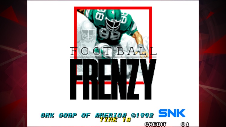 FOOTBALL FRENZY ACA NEOGEO