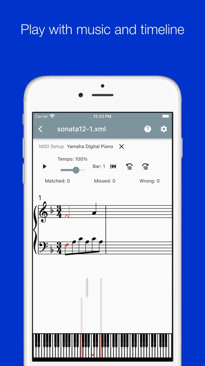 MXTPiano: Play with MusicXML