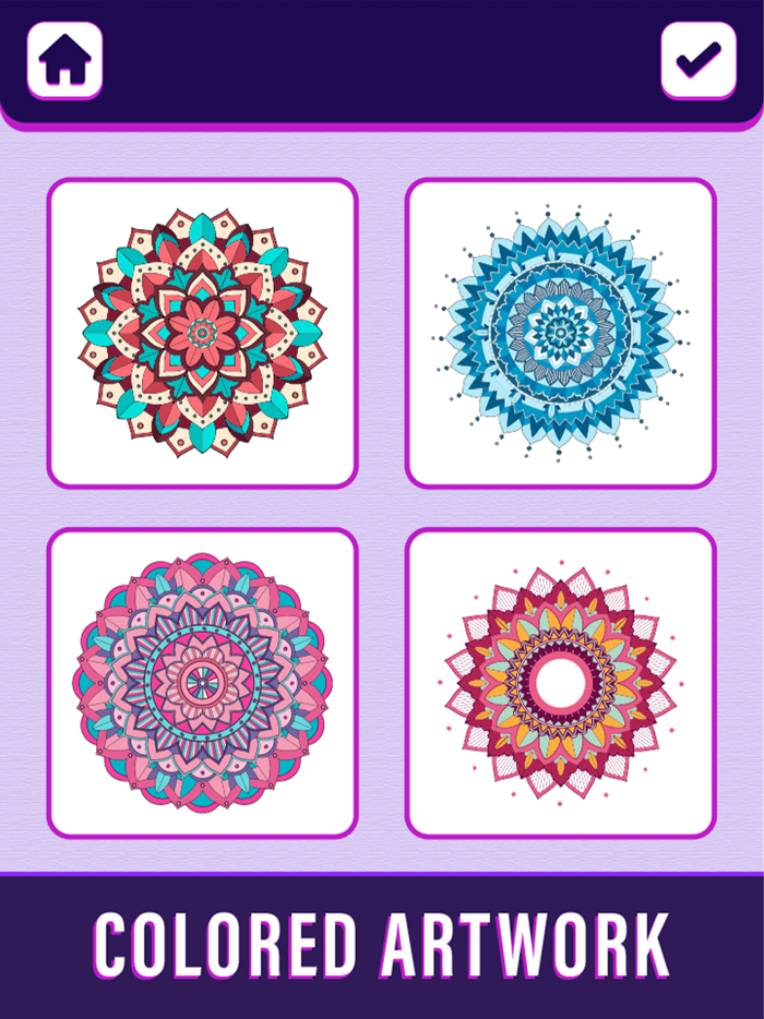 Mandala Color Art Therapy Book