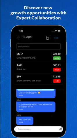 Game screenshot Chat Stocks: Watchlist & News mod apk