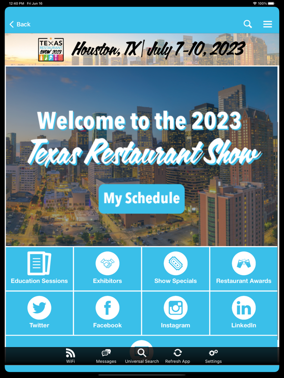 TX Restaurant Show screenshot 3