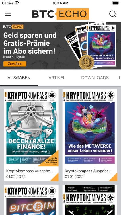 BTC-ECHO | Magazin