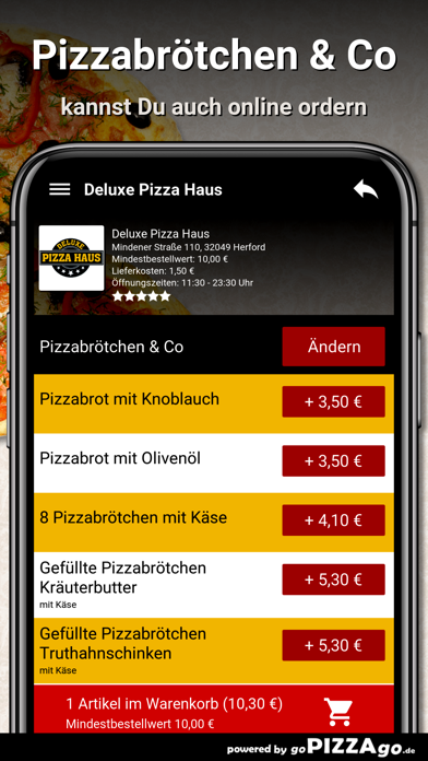Deluxe Pizza Haus Herford screenshot 5