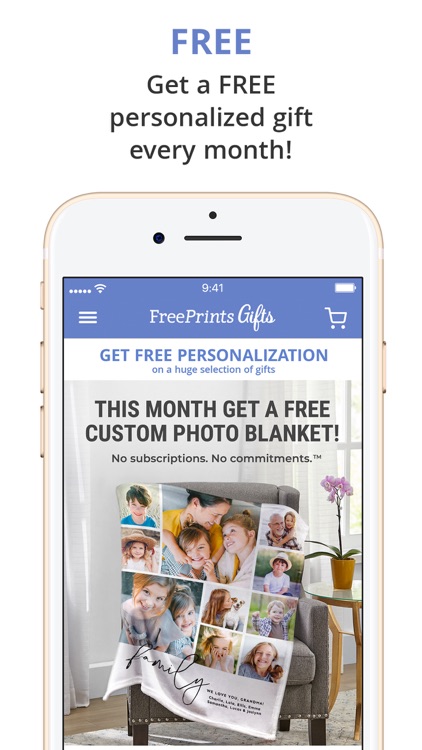 FreePrints Gifts – Fast & Easy screenshot-0