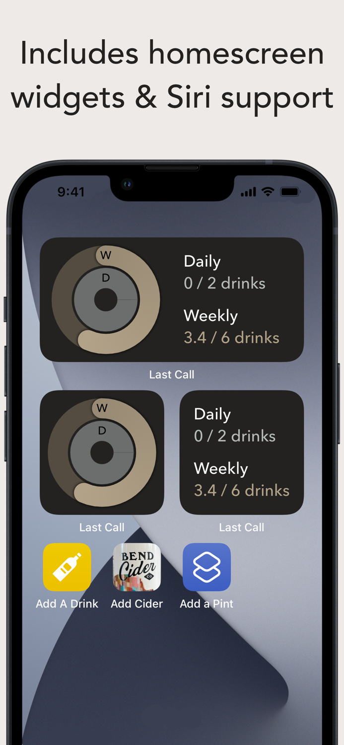 Last Call - an alcohol tracker