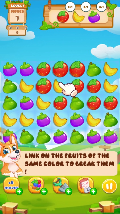 Fruit garden match 3 screenshot-3