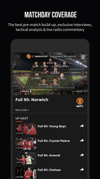 MUTV - Manchester Uni... screenshot1