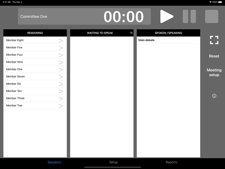 Speaker Tracker