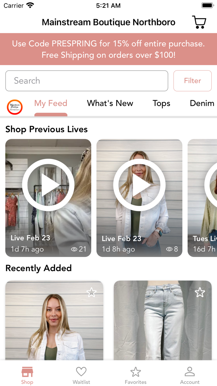 Mainstream Boutique Northboro