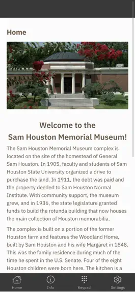 Game screenshot Sam Houston Memorial Museum mod apk