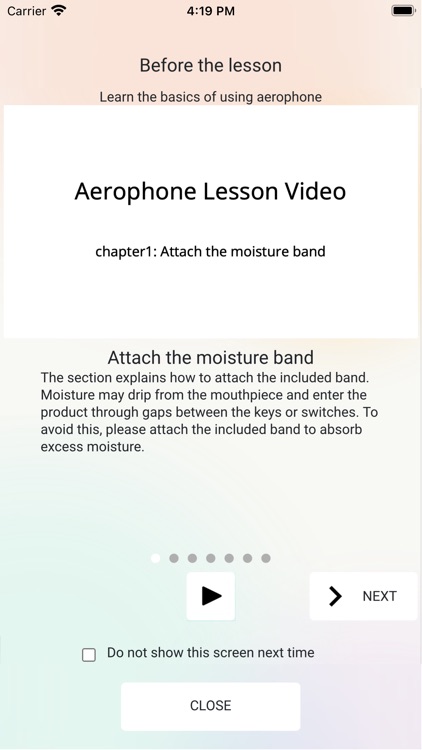Aerophone Lesson