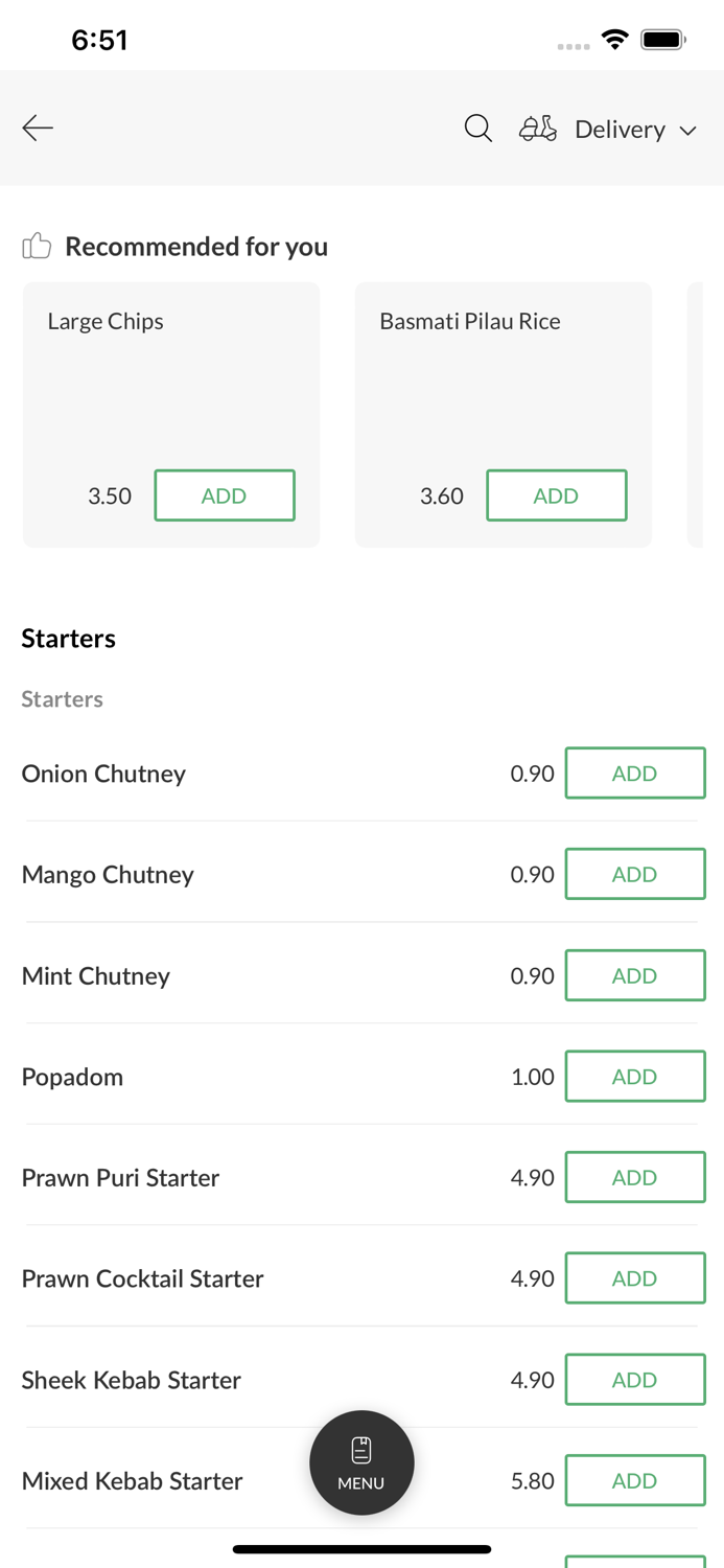 Flames Balti Massala