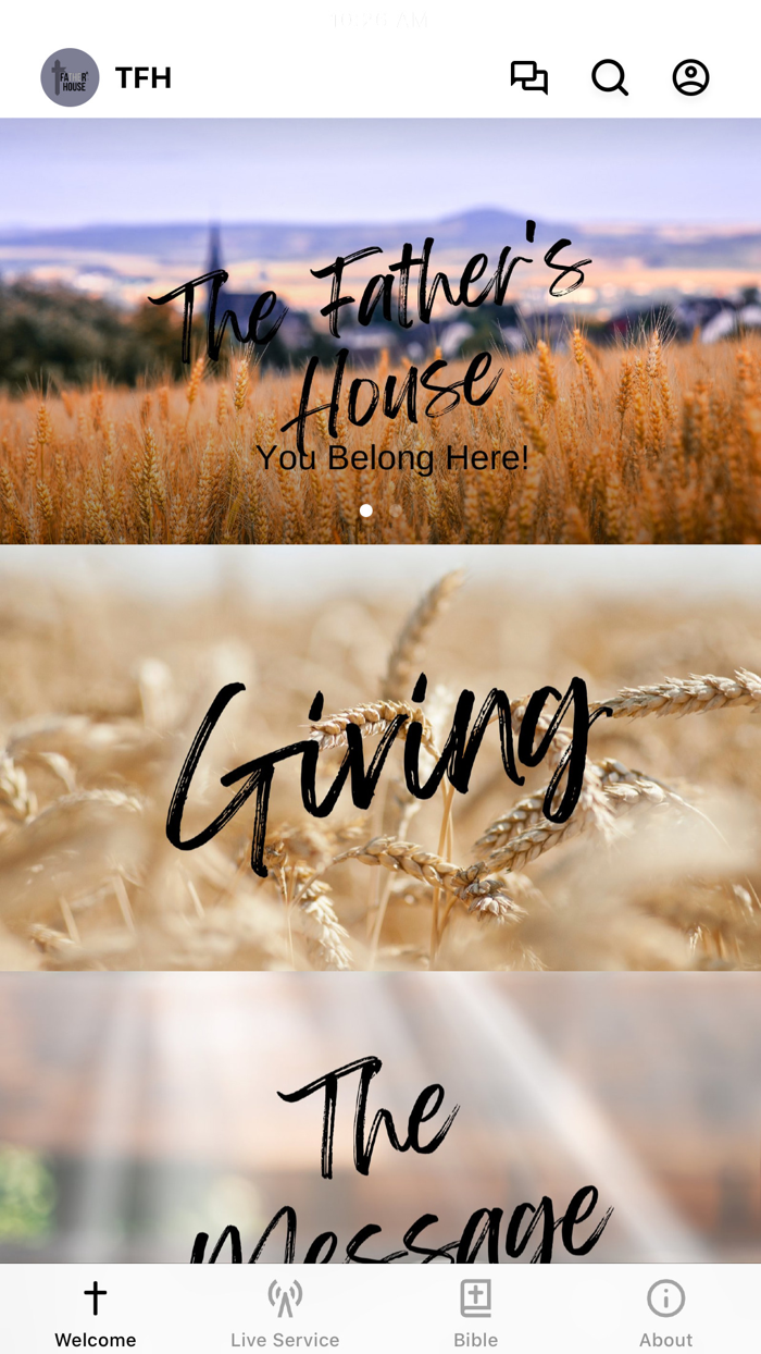 The Fathers House INT.