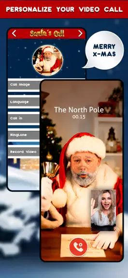 Game screenshot Christmas Santa Video Call apk