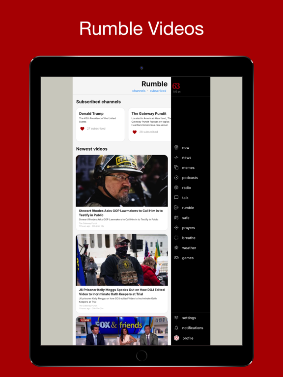 Screenshot #5 pour 63red Conservative News & More