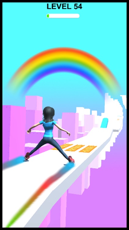 Rainbow Surfer: Sky Skater