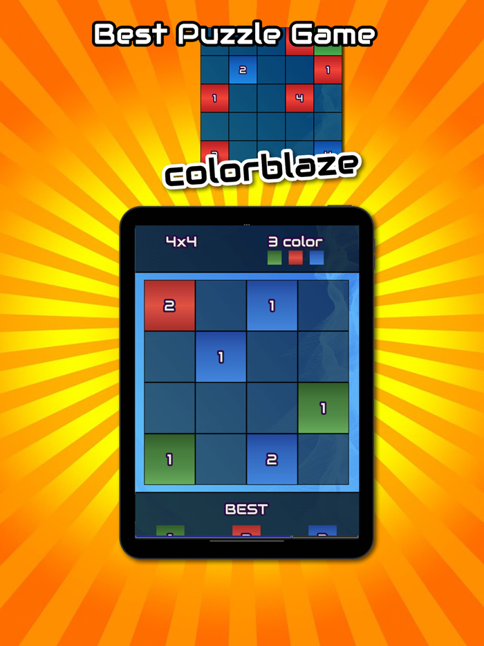 Colorblaze Puzzle Brain Games