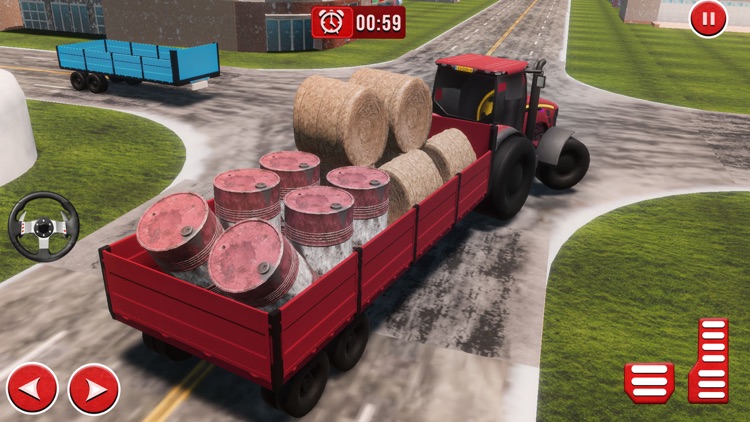 Cargo Tractor Farming Games 3d screenshot-3