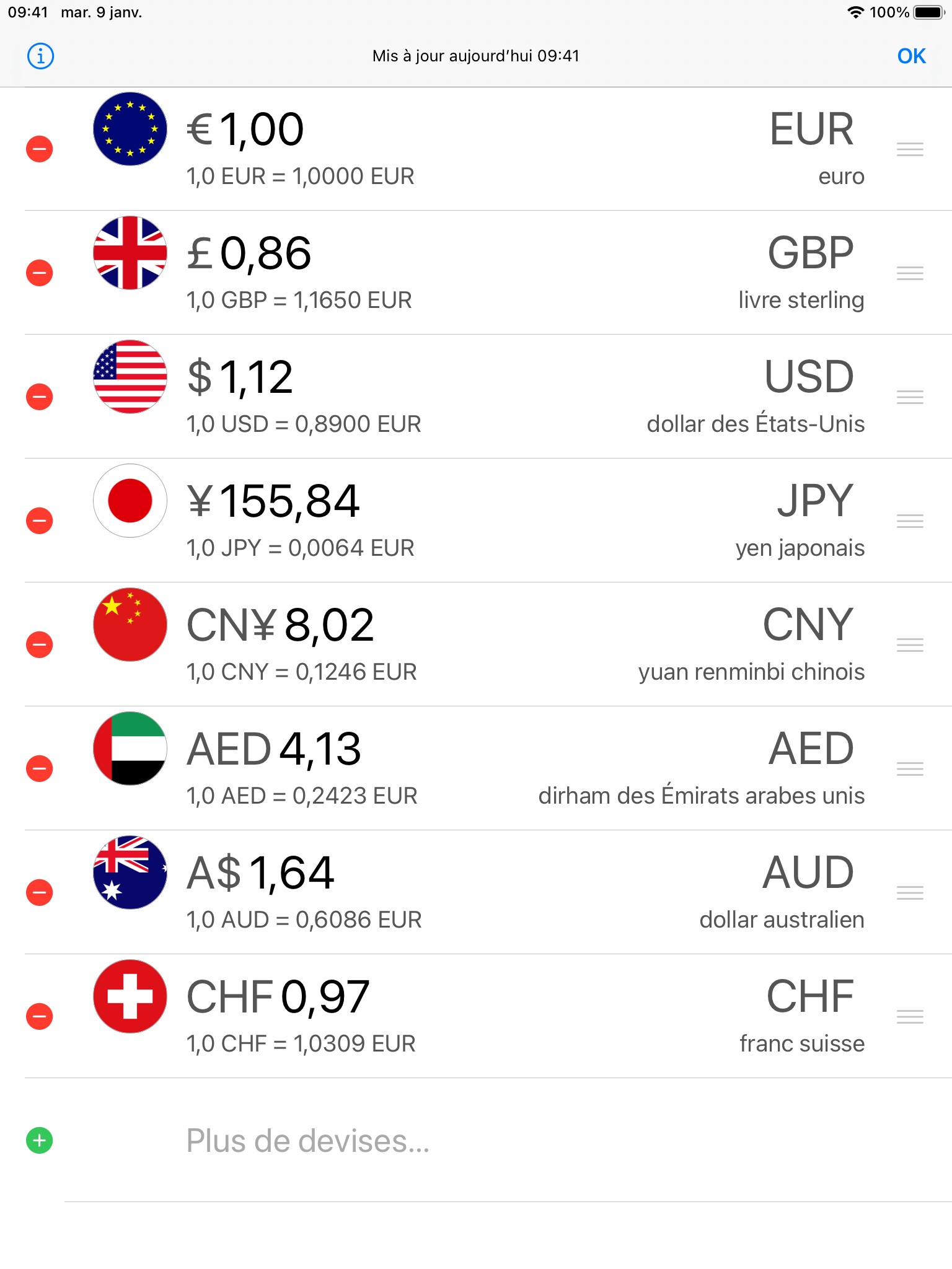 Currency Today screenshot 4