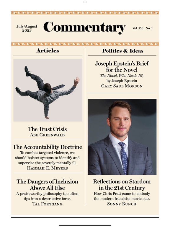 Commentary Magazine screenshot 2