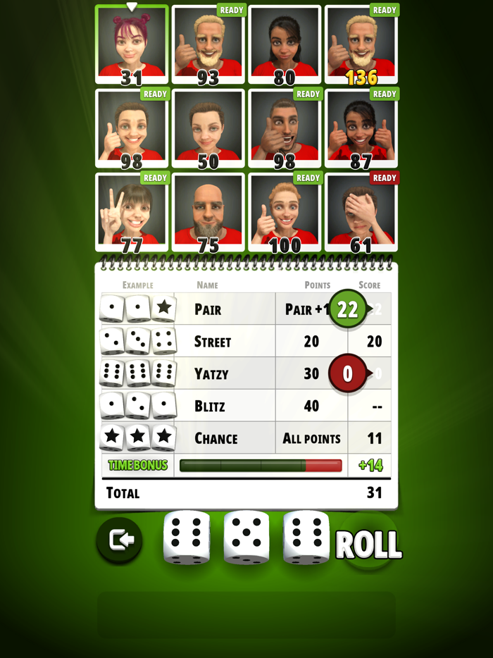 Yatzy Blitz - Multiplayer Duel