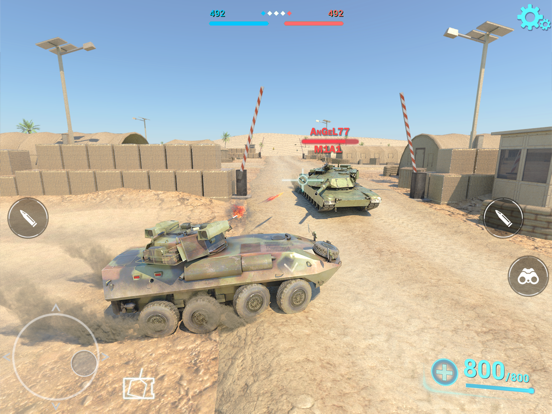 Tanks Battlefield: PvP Battle screenshot 2