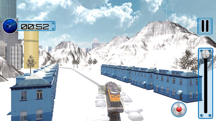 Snow Plowing Train Simulator screenshot-9