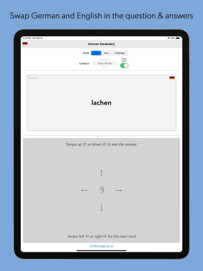 Learn - German Vocabulary