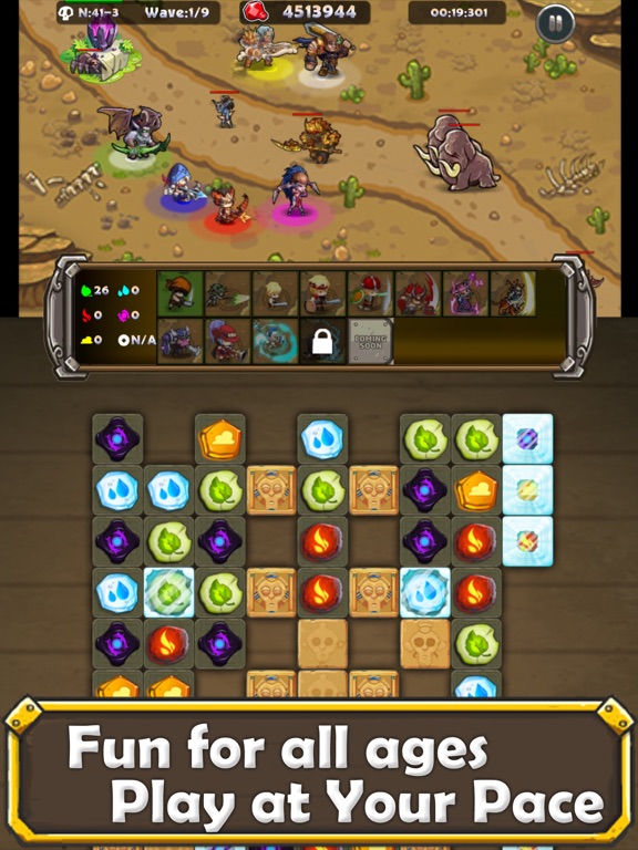 Hero Defense - Math 3 RPG screenshot 3