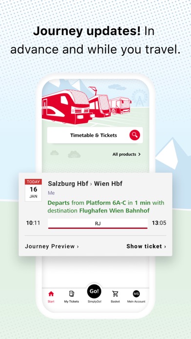 ÖBB Tickets screenshot 3