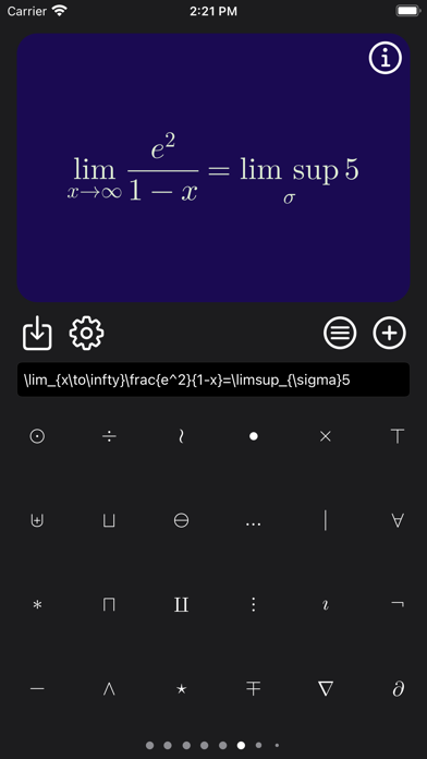 Latex Equation Editor screenshot 9