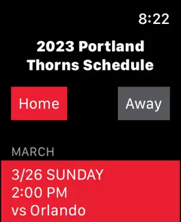 Game screenshot Portland Thorns Schedule mod apk