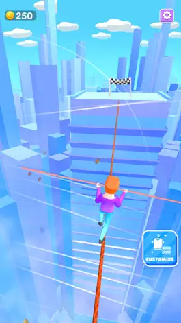 Game screenshot Rope Rescue & Zipline Fun Game mod apk