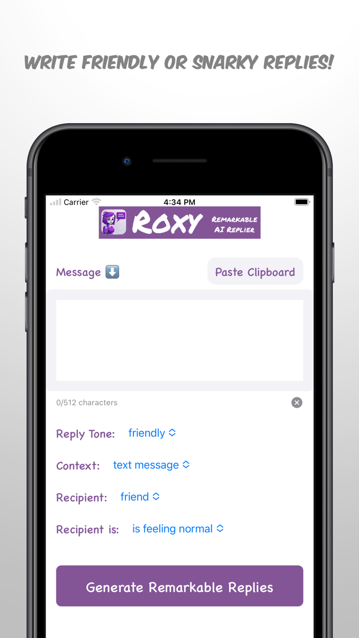 Roxy AI - Remarkable Reply Bot