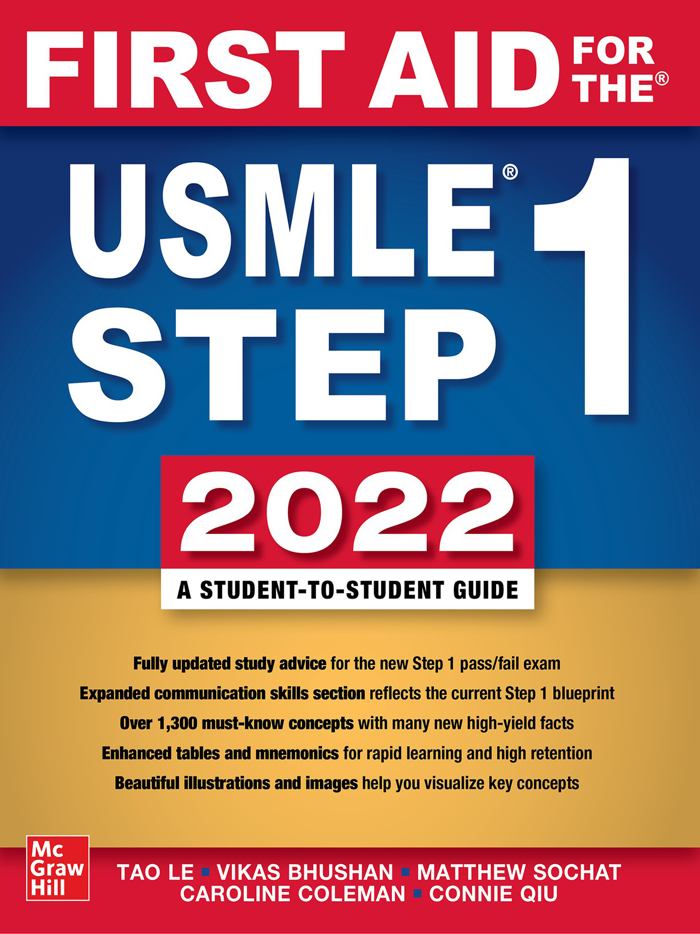 First Aid USMLE Step 1 2022