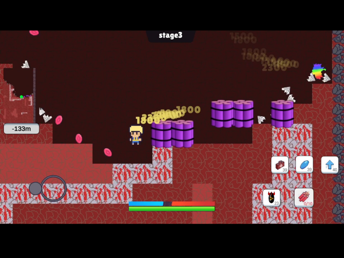 스트레스 팡  폭탄 키우기