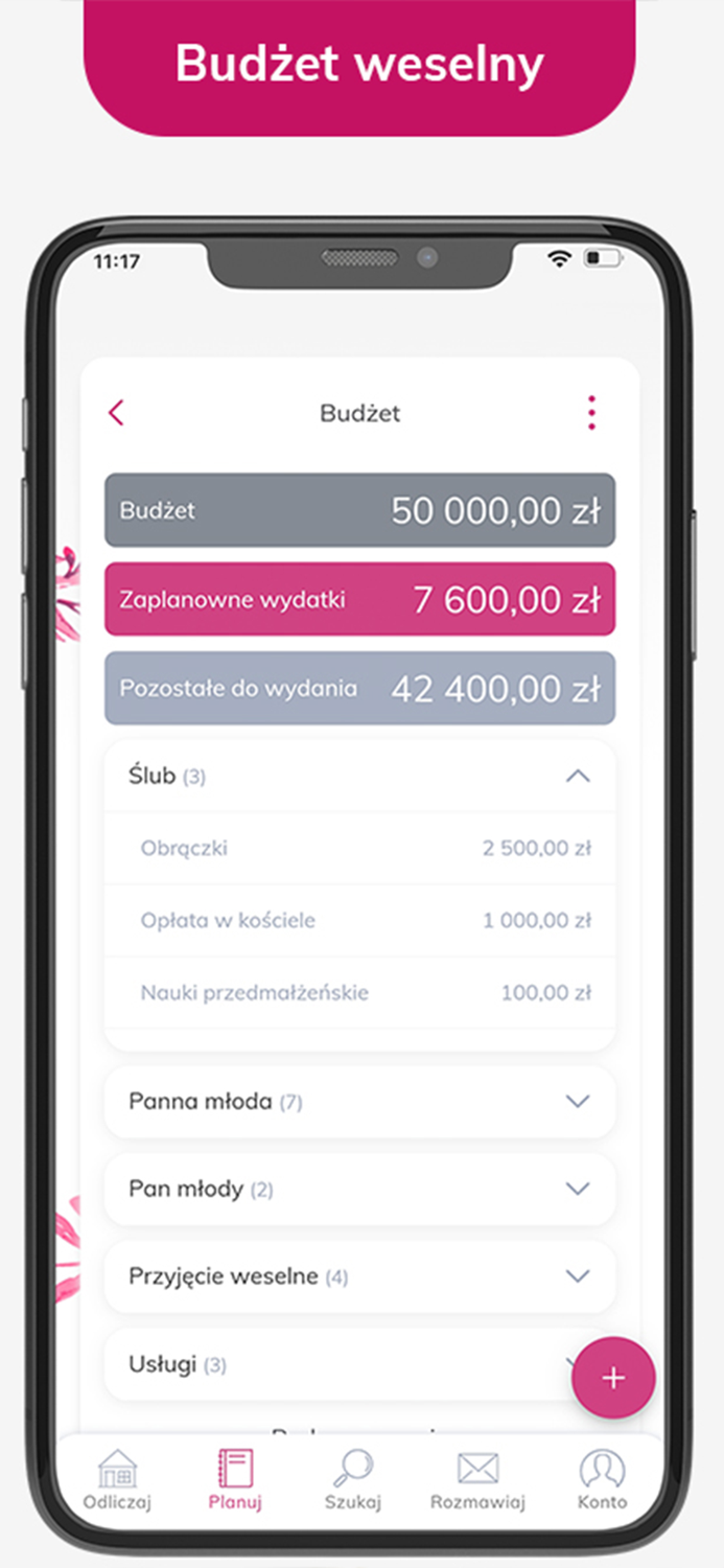 Planer ślubny - Wesele z klasą