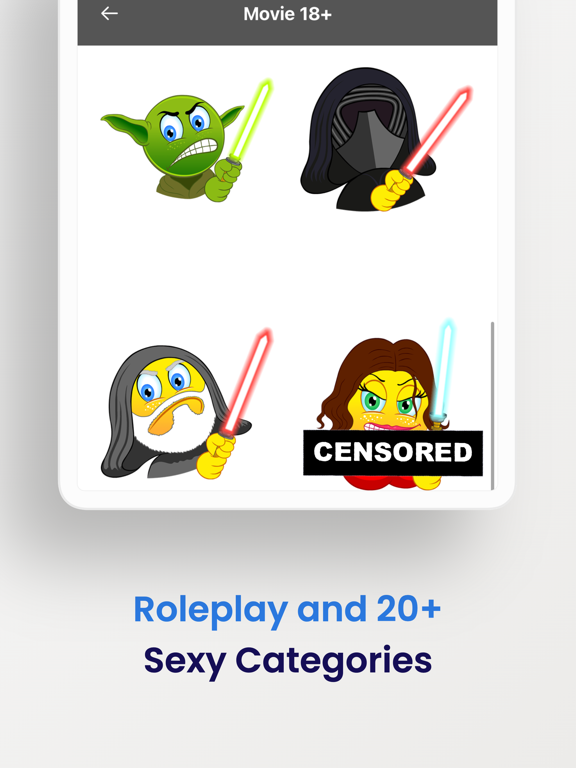 Adult Emoji Dirty Sexy Sticker screenshot 4