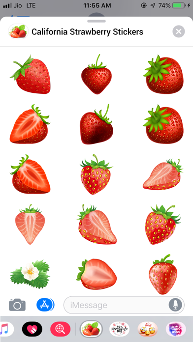 How to cancel & delete California Strawberry Stickers from iphone & ipad 4