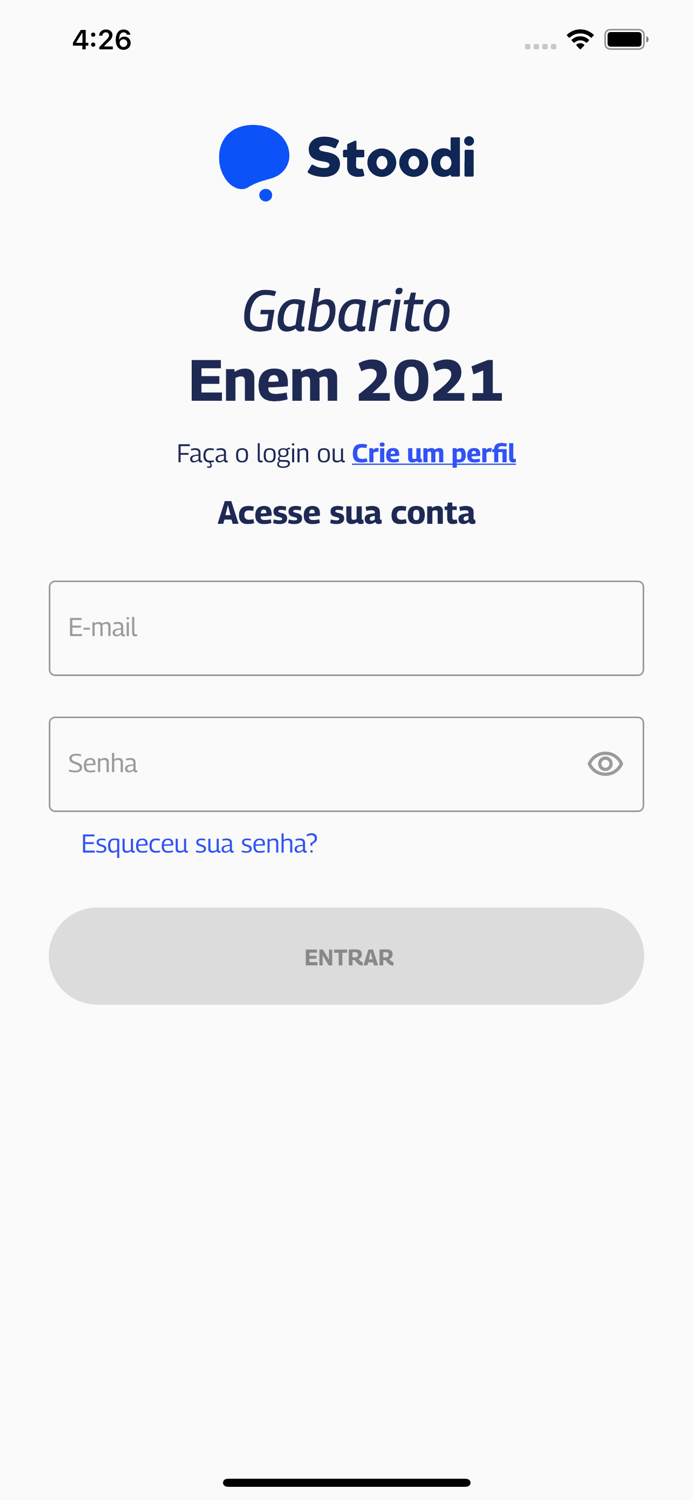 Gabarito Enem Stoodi