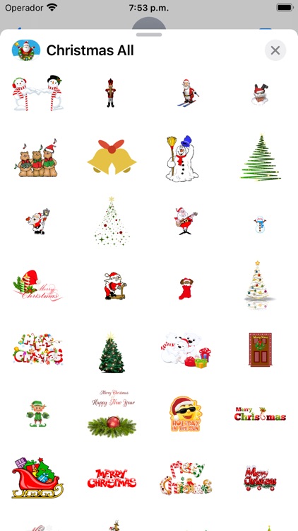 ChristmasGifs! 150+ Stickers screenshot-5