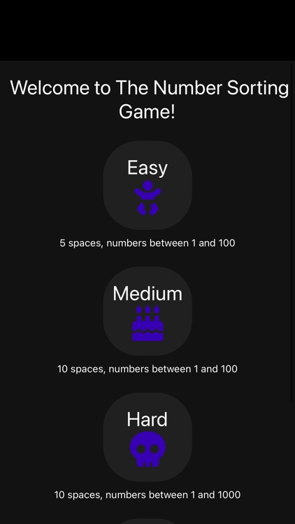 The Number Sorting Game