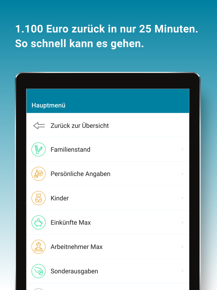 Steuererklärung  Steuer Go