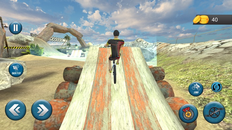 BMX Cycle Stunt Racing 3D screenshot-3