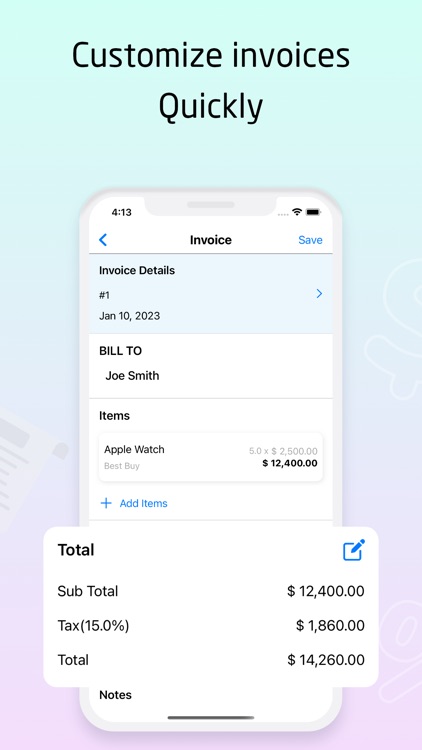 Quick Invoice Generator