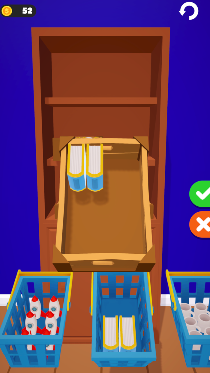 Fill The Shelf Organizing Game