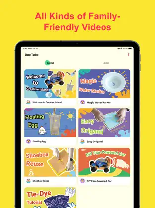 Screenshot 1 Duo Tube: video app for family iphone