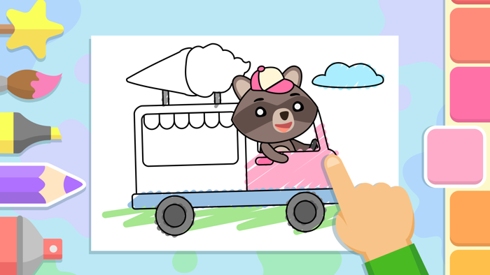 Coloring book - game for kids