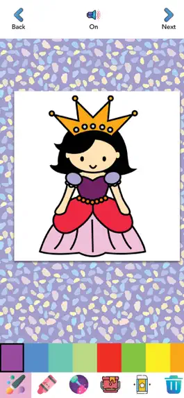 Game screenshot Fairy & Princess Coloring Book apk